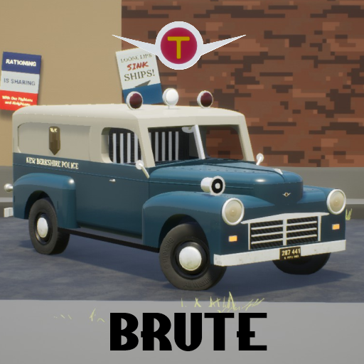 Troubadour brute van 1948 NBPD