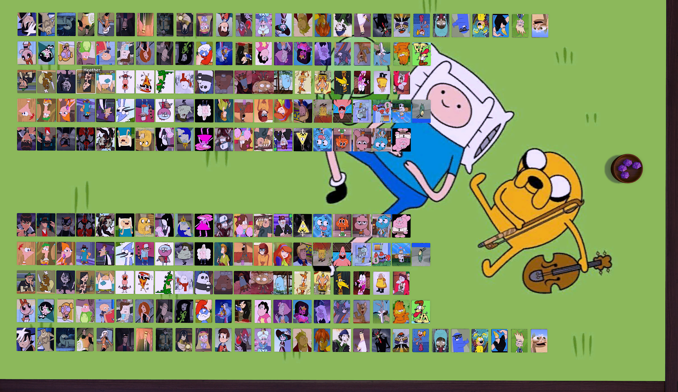 Guess Who Cartoon Characters preview