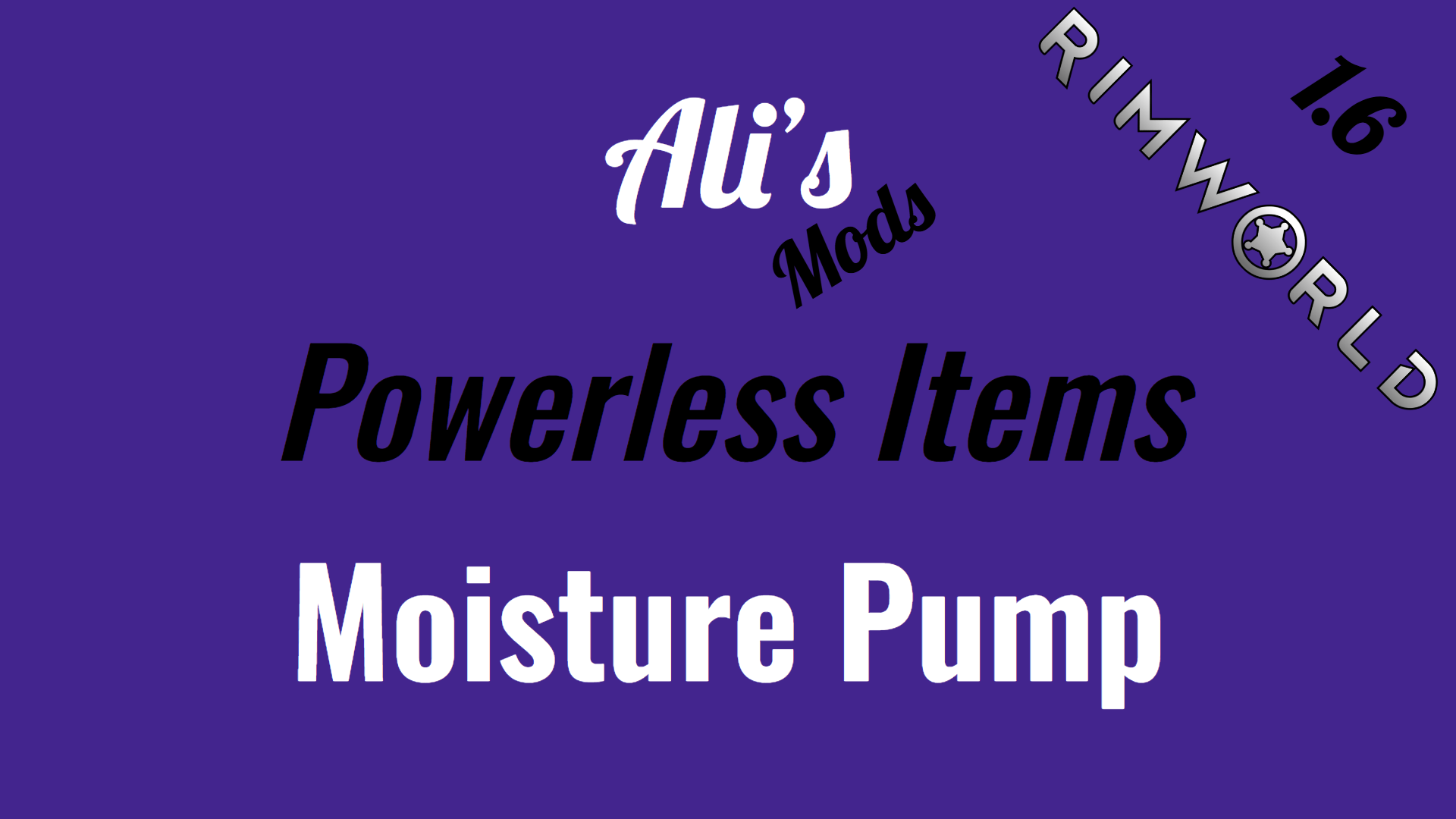 Ali's Powerless Moisture Pump