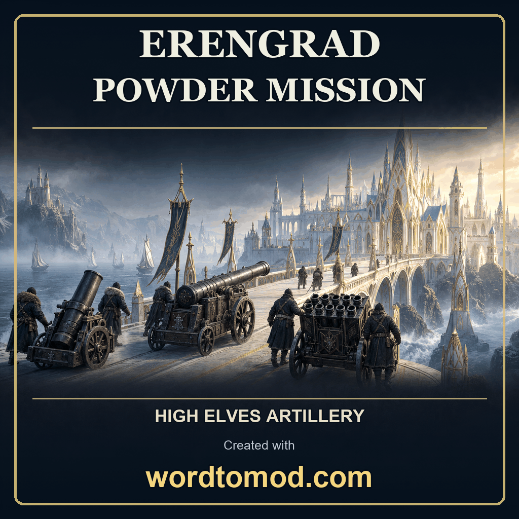 Erengrad Powder Mission for High Elves