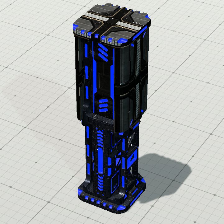 Scfi Column Blue