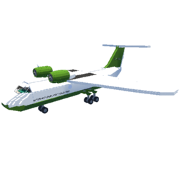 Softbody AIR LINER Antonov AN-72 International Air Transport flight 2809