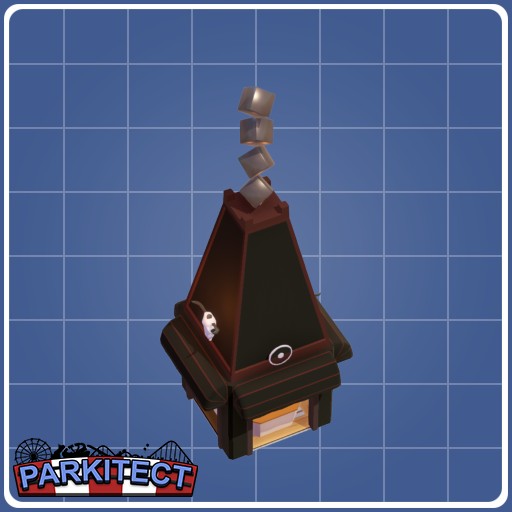 Dark Red - info kiosk