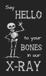 Hello Bones Infographic Poster