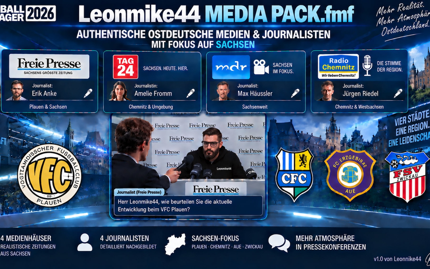 Sächsische Fußballpresse