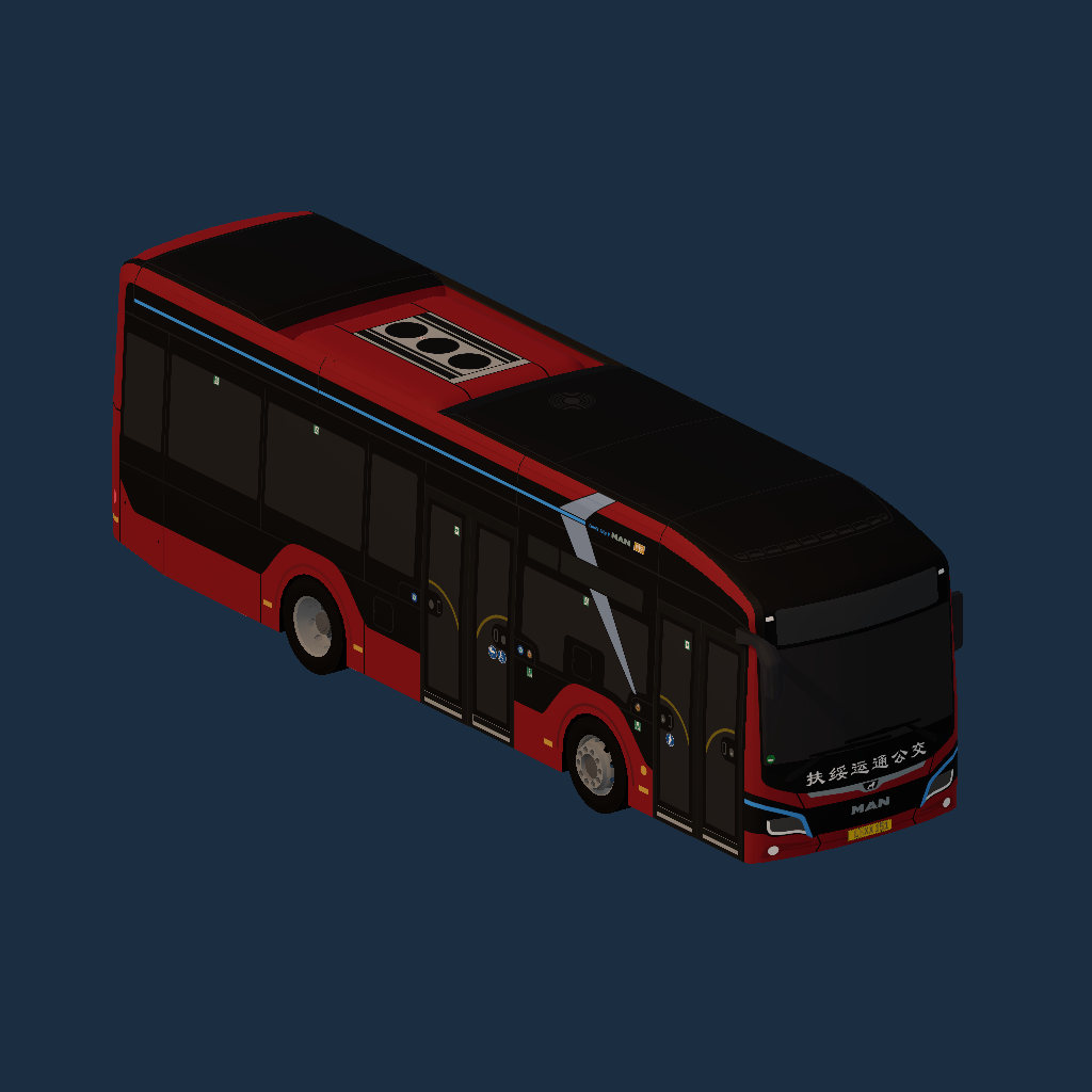 Fusui Yuntong Bus [V2](MAN Lion's City 10E by _T_B_N_)