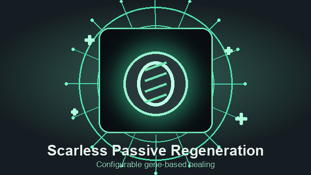 Scarless Passive Regeneration
