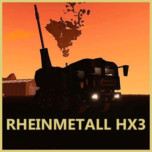 Rheinmetall HX3 10x10 artillery truck