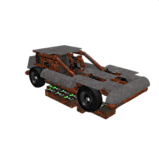 Decaying car