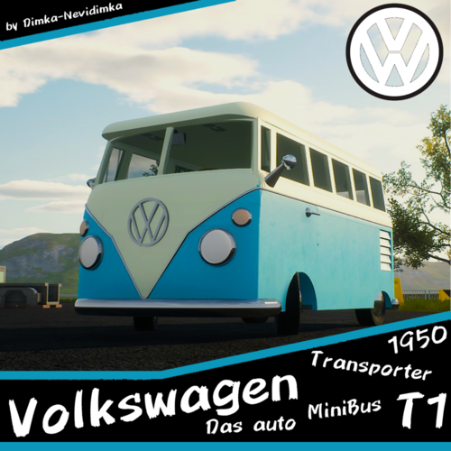 1950 Volkswagen T1 Type-2 MiniBus