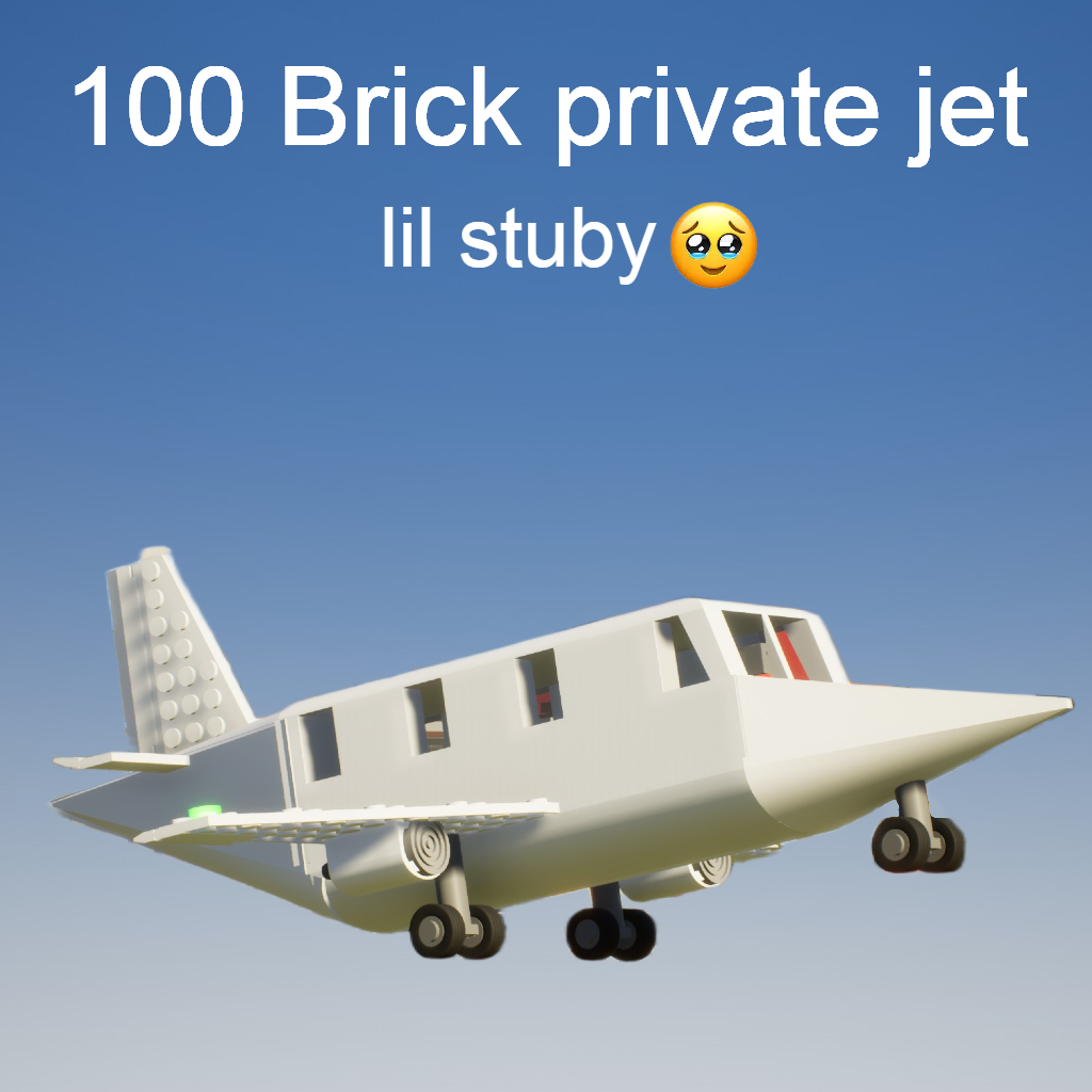 100 brick private jet (lil stuby)