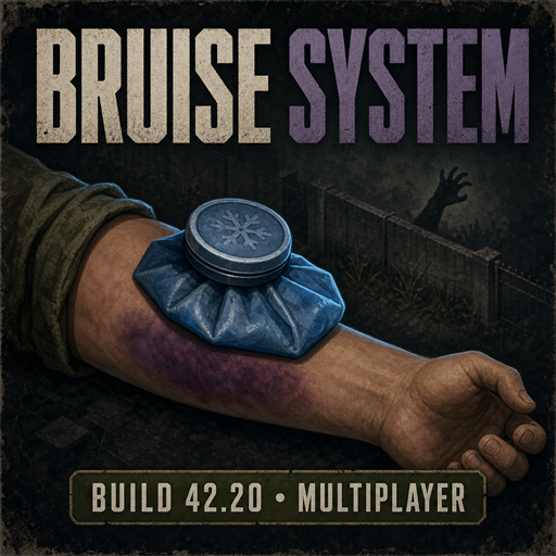 Hex's Bruise System – Project Zomboid Mod