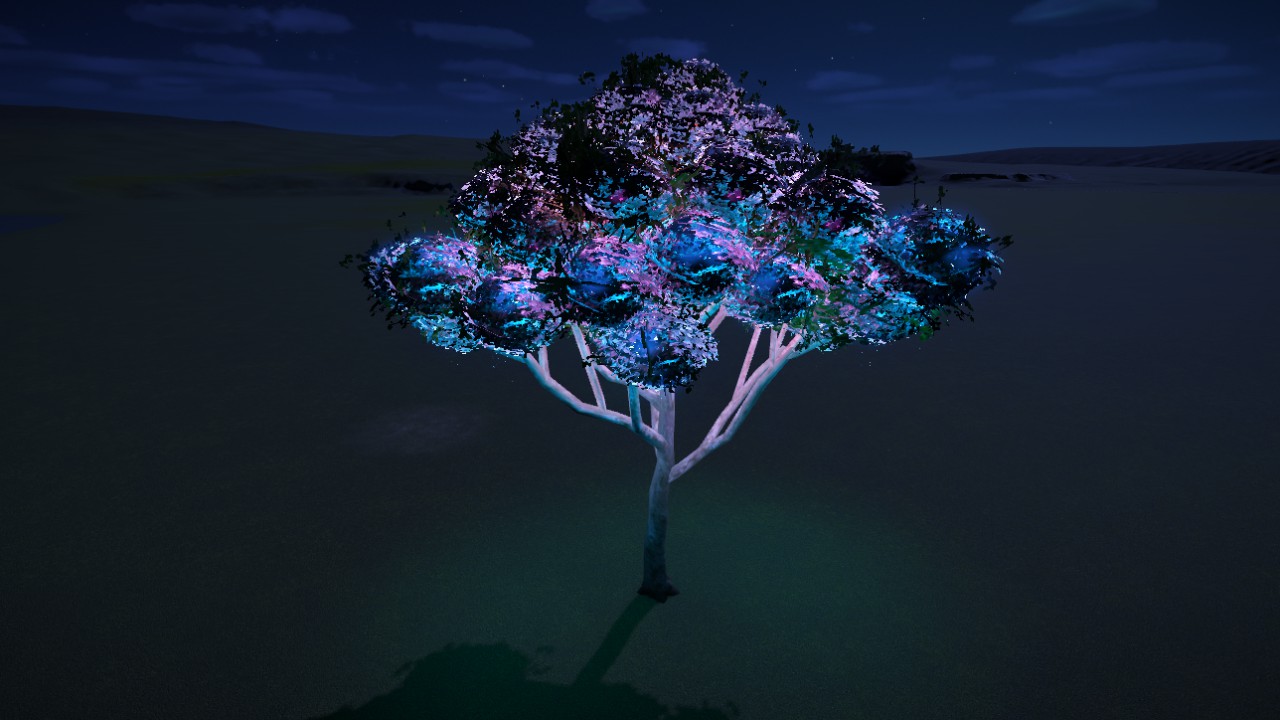 Rainbow Glowing Fairy Tree