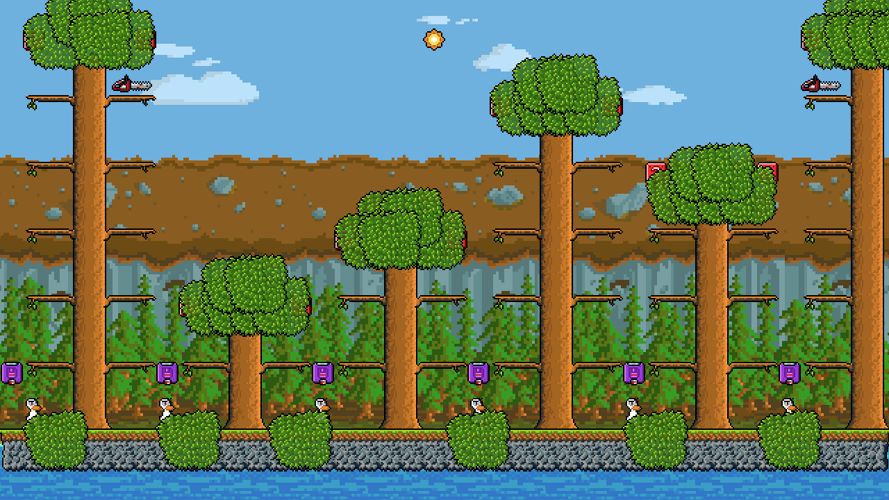 tree tops