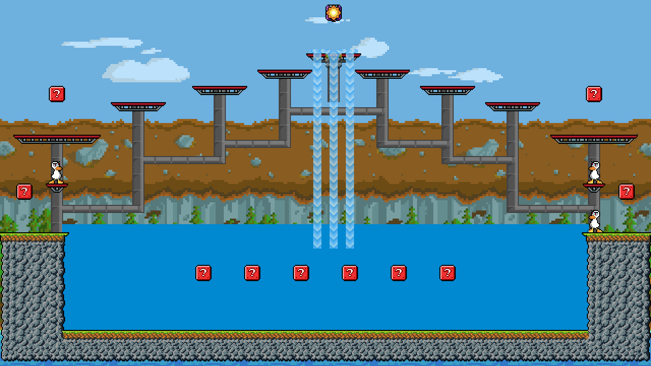 some pool of water