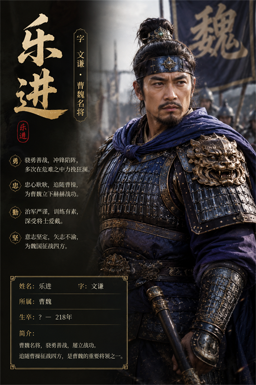 三国演义·先登乐进