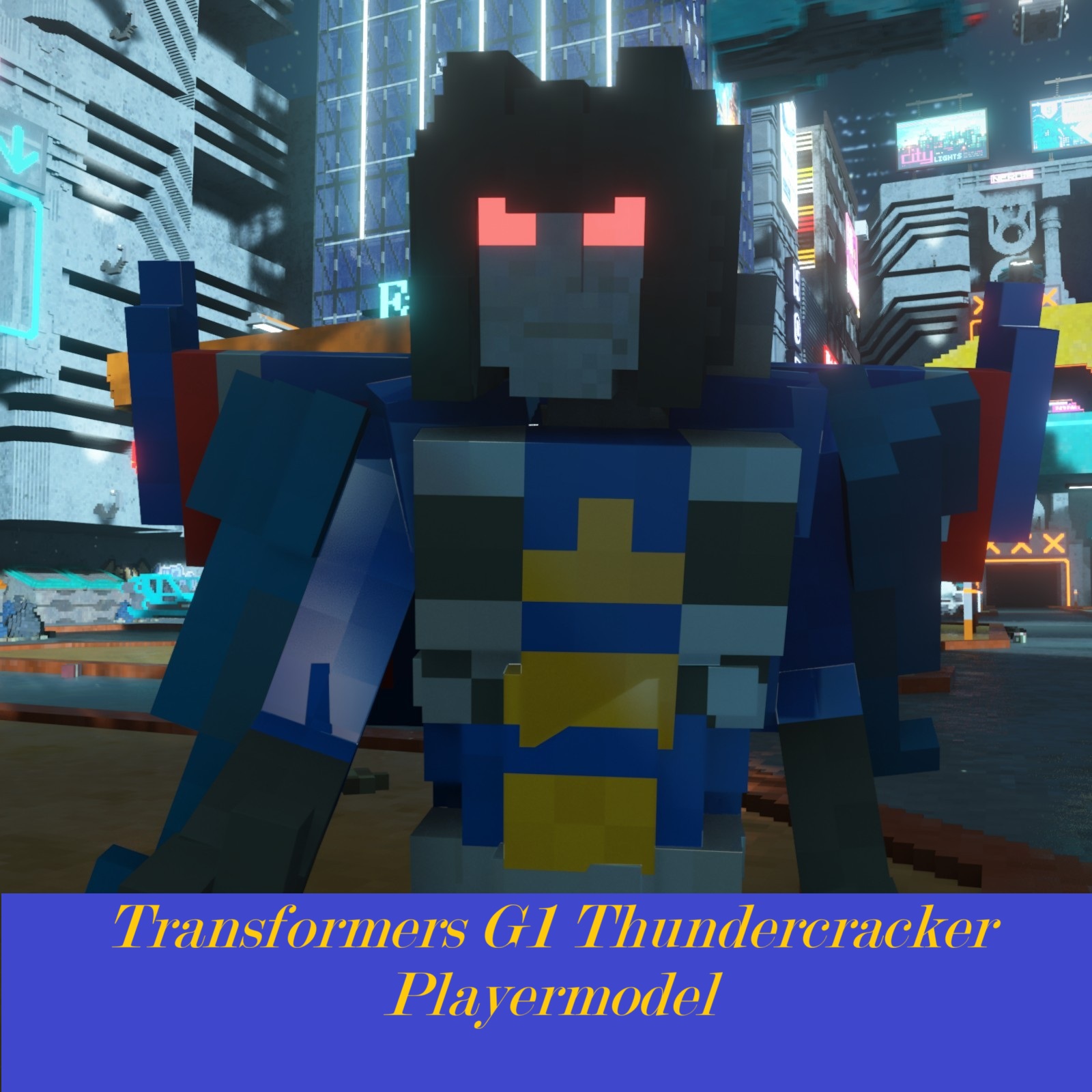 Transformers G1 Thundercracker Playermodel