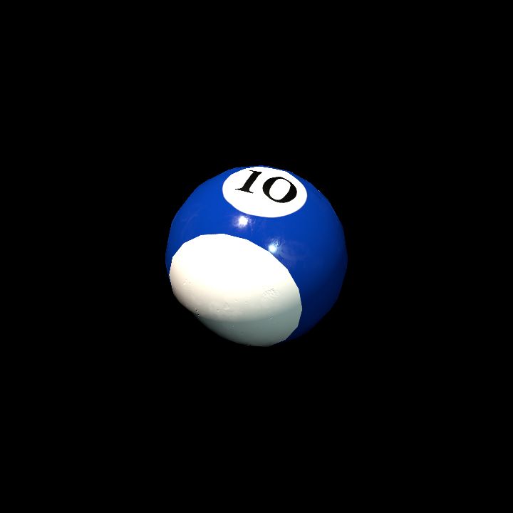 Pool Ball #10