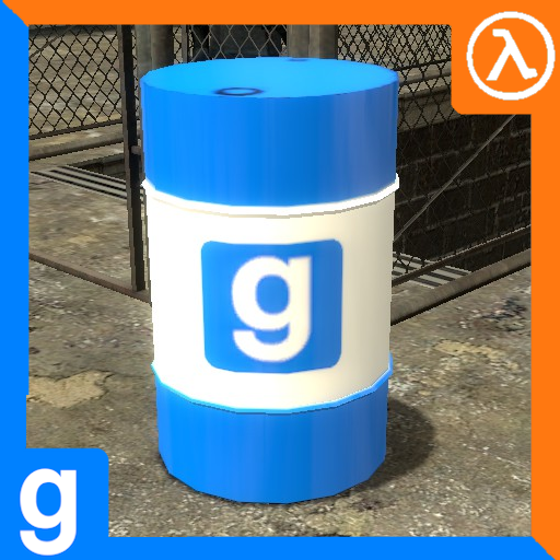 Garry's Mod Themed Explosive Barrel