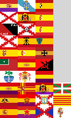 Spanish Flags