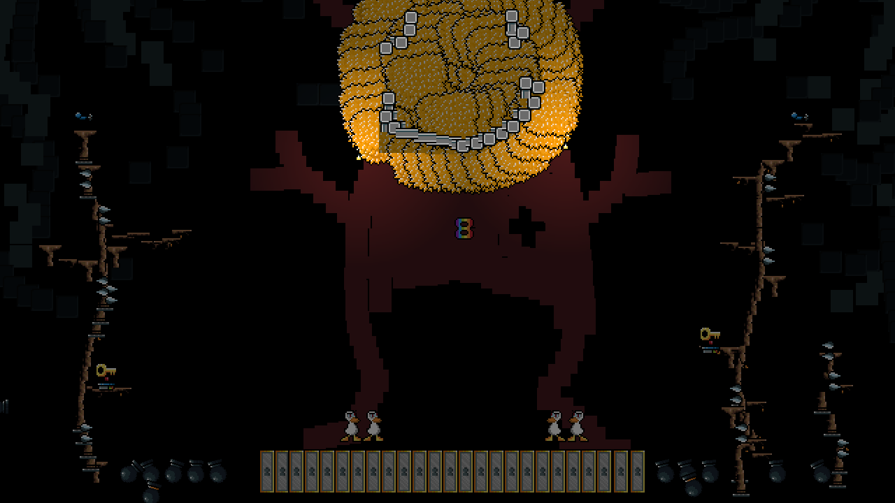 if the balls stop, they'll leave him maimed