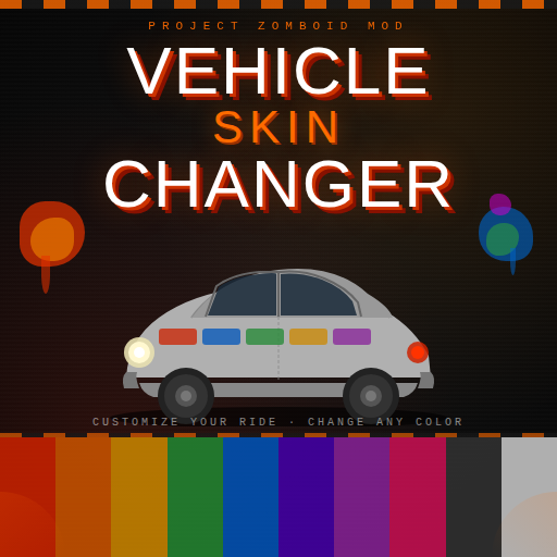 Vehicle Skin Changer - SP/MP B42 – Project Zomboid Mod