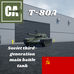 T-80A MBT (COMBAT ADVANCE) 