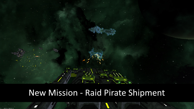 New Mission - Raid Pirate Shipment