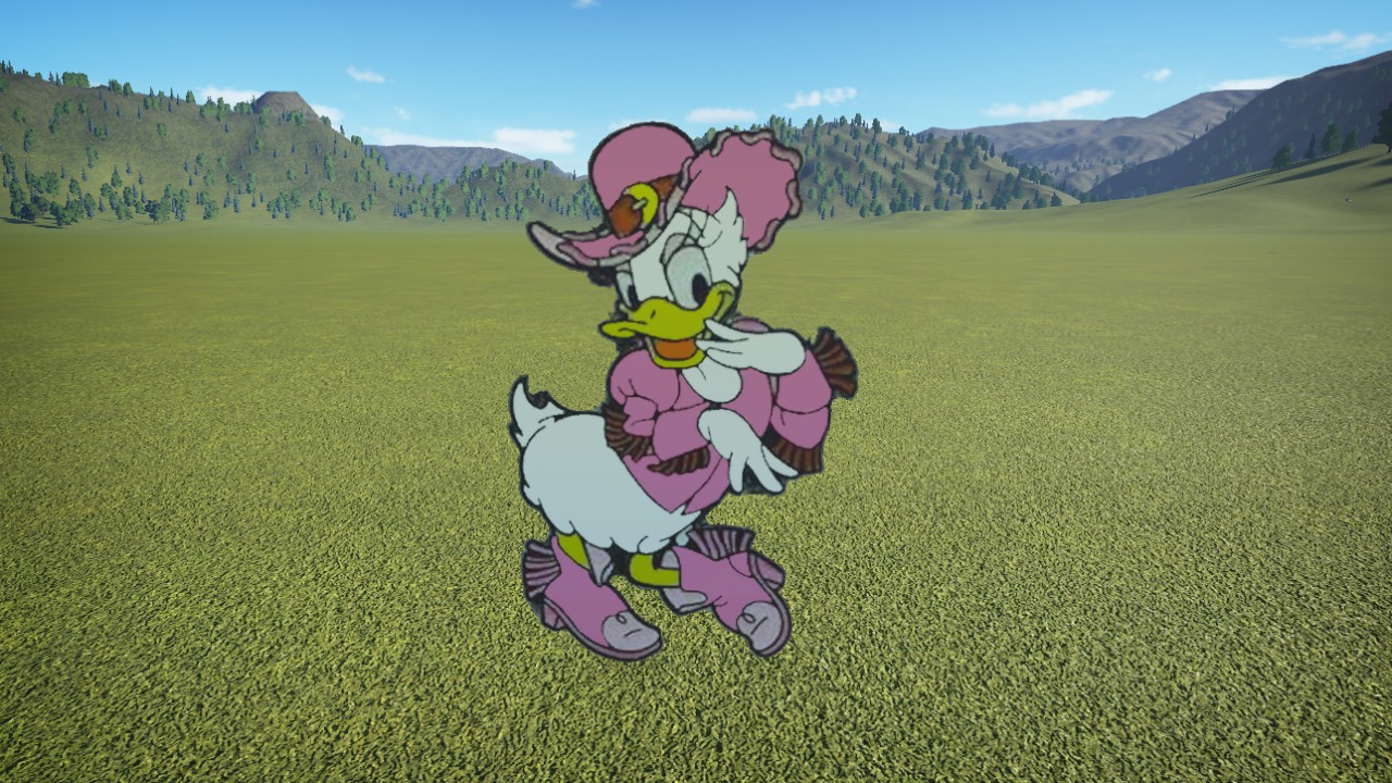 MM-DaisyDuckCowgirlStandee