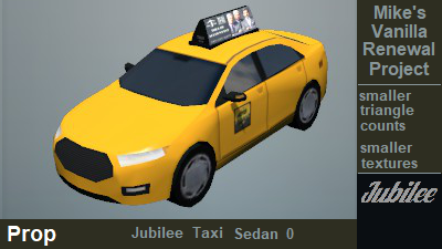 taxi jubilee sedan 0 prop