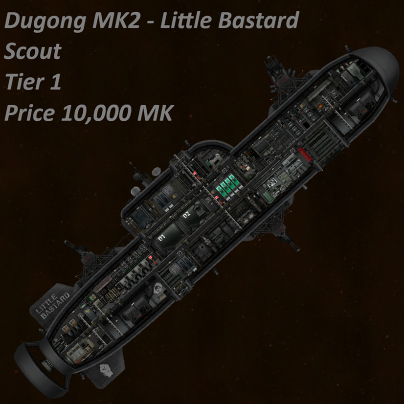 Dugong MK2 - Little Bastard – Barotrauma Mod