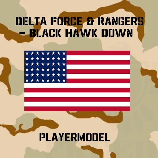 Delta Force & Rangers - Black Hawk Down Playermodel preview