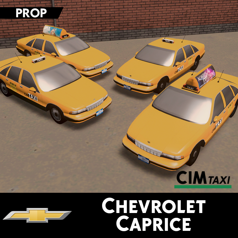 CimTaxi - 1992-94 Chevrolet Caprice (Prop)