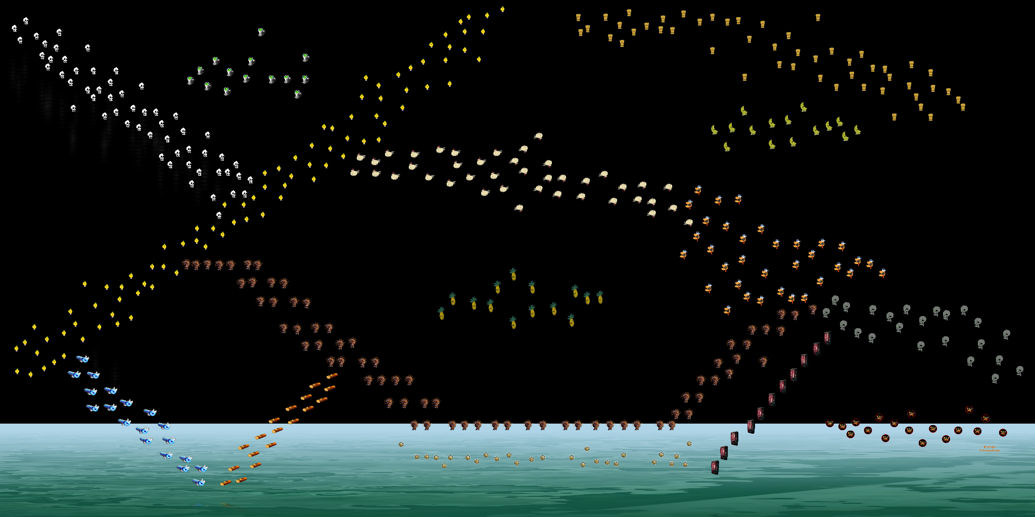 Monkey Island dots