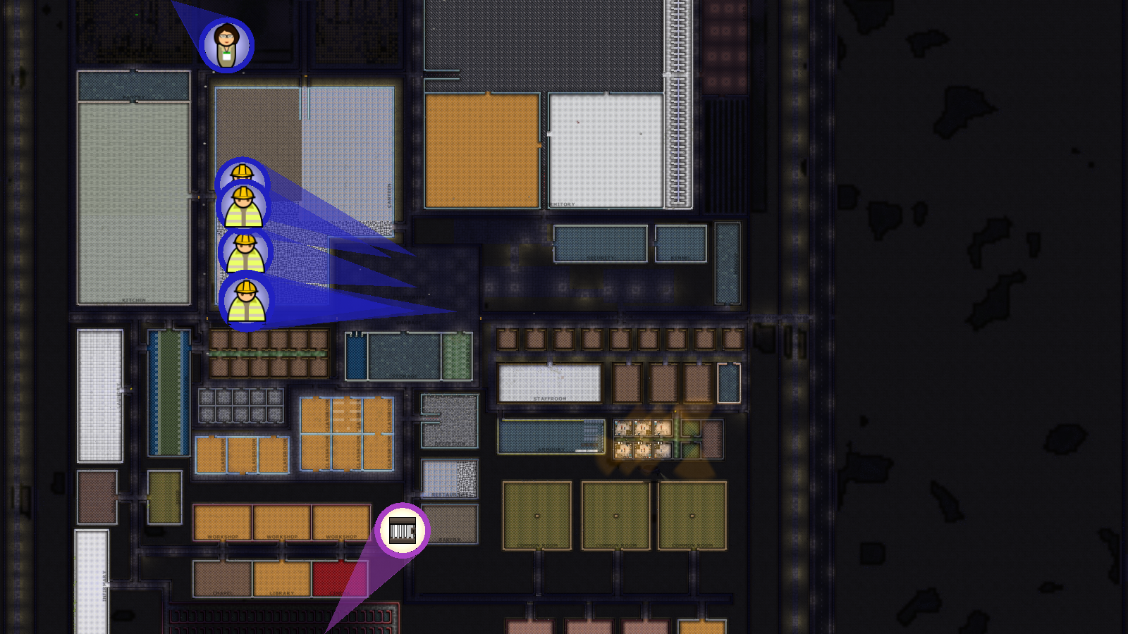 Huge Dorm prision designed for 2K capacity, warning, not for the potato PC