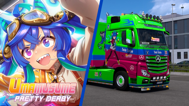 Mercedes Actros MP4 Twin Turbo - Uma Musume: Pretty Derby [Combo Skin]
