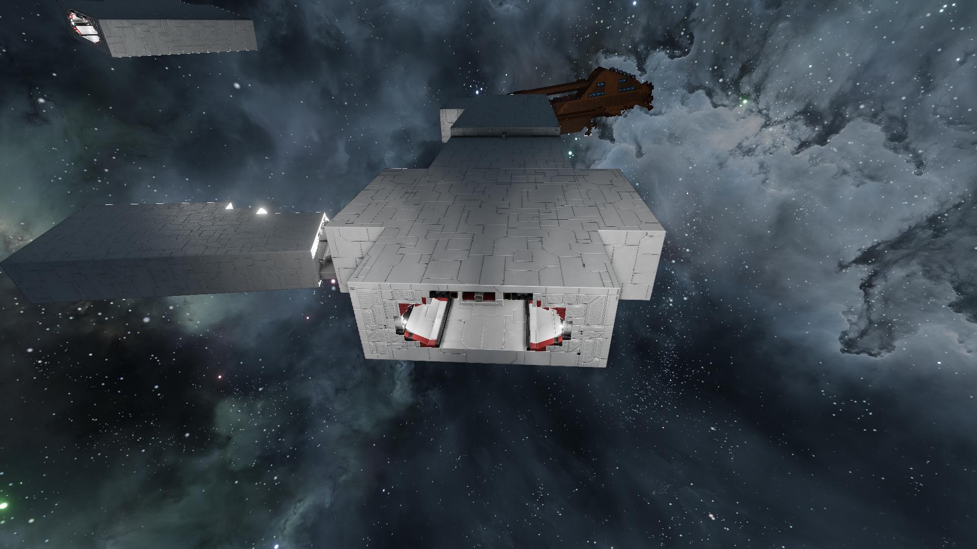 HammerHead Cruiser Upper Fore Port Hallways. (functional)