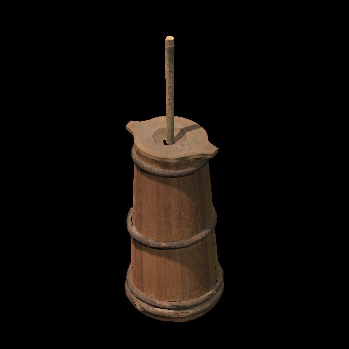 Object, Food, Butter Churn 1