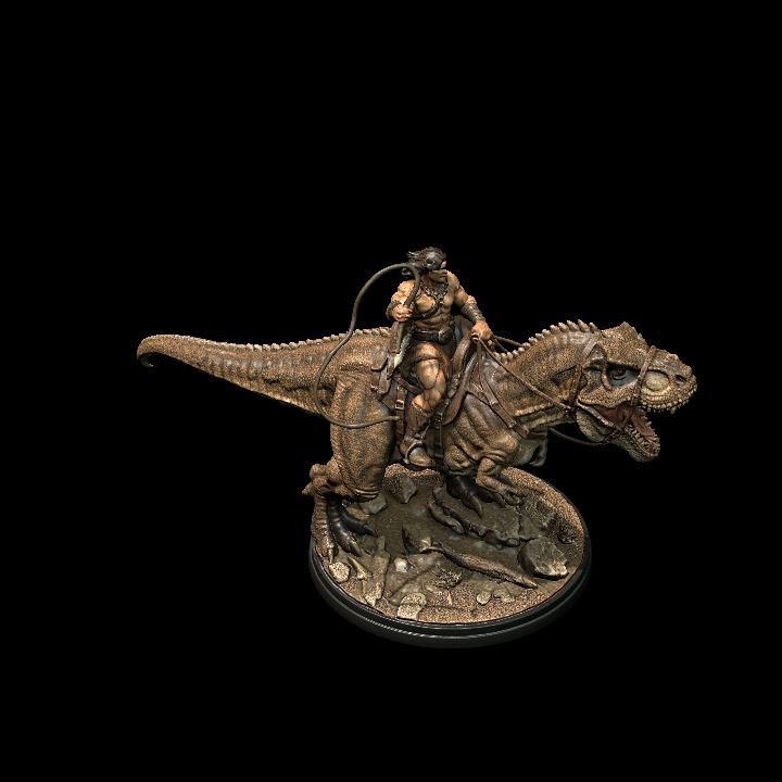 Dino Rider Young Rex