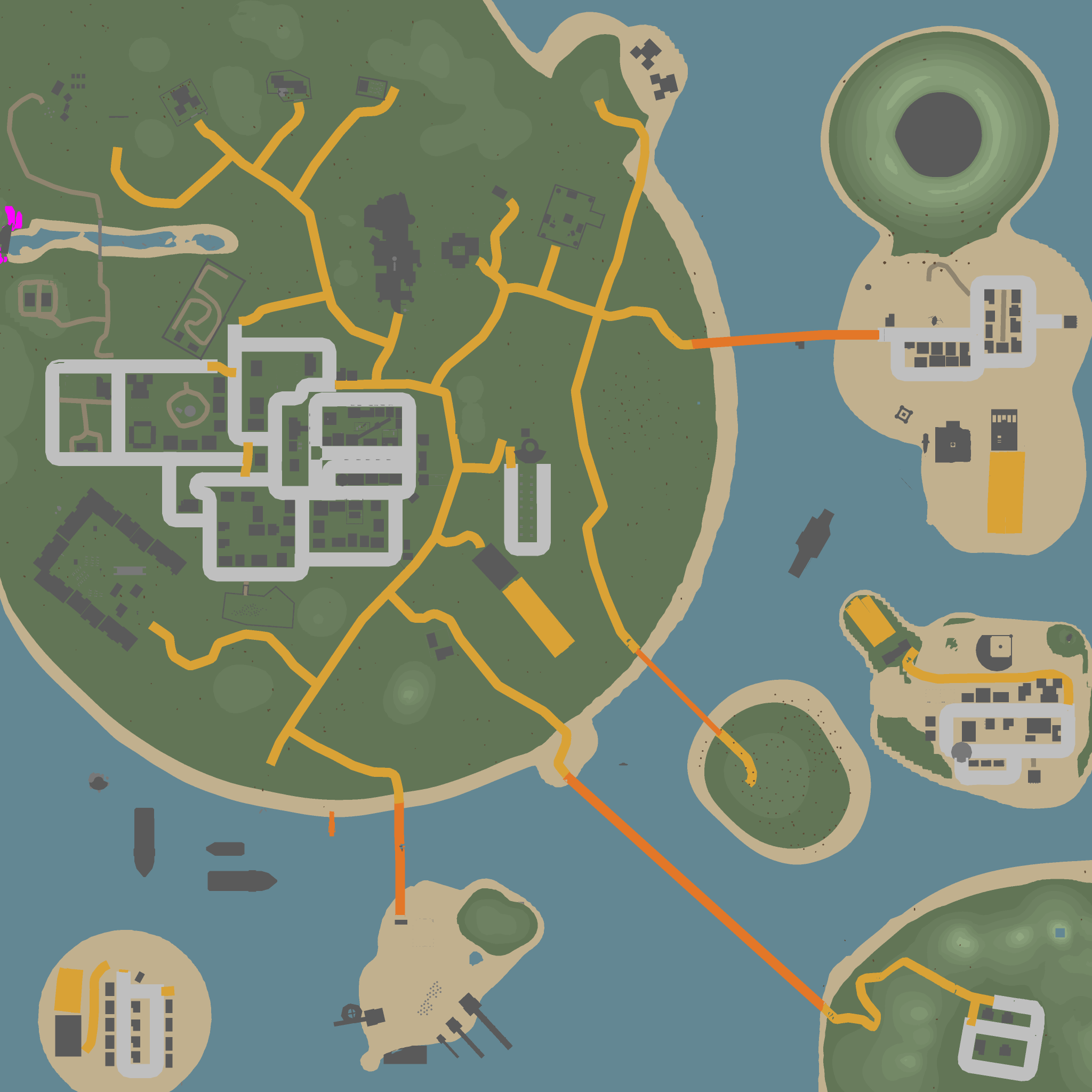 Mapa sus muertini