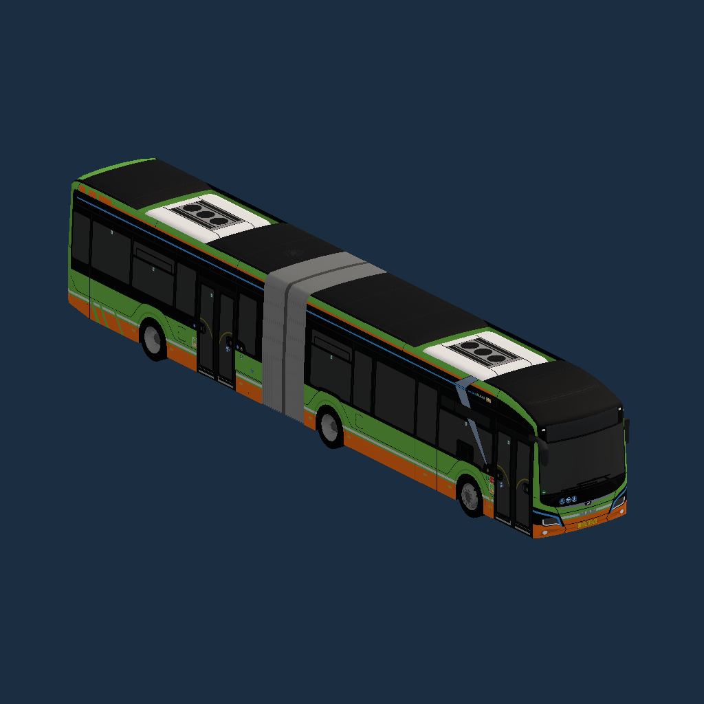 Nanning Bus (Suburban Varaint)(MAN Lion's City 18E by _T_B_N_)
