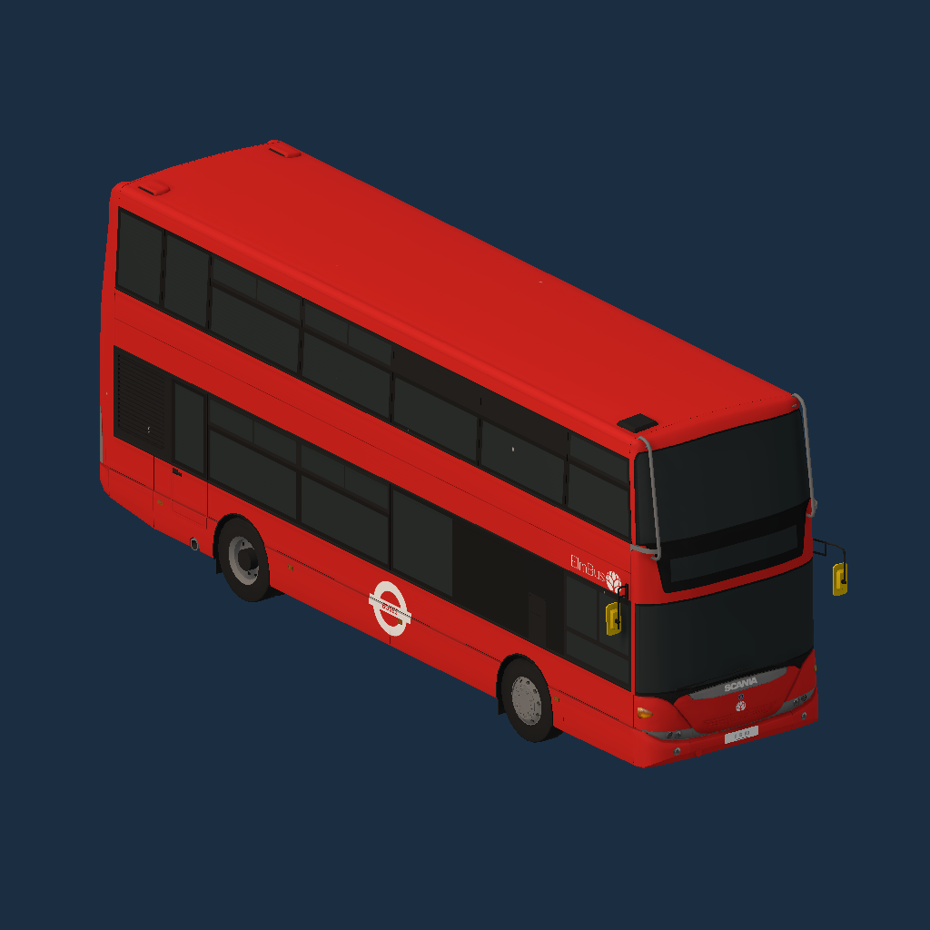 ElmBus London Scania OmniCity Double Decker Dual Door