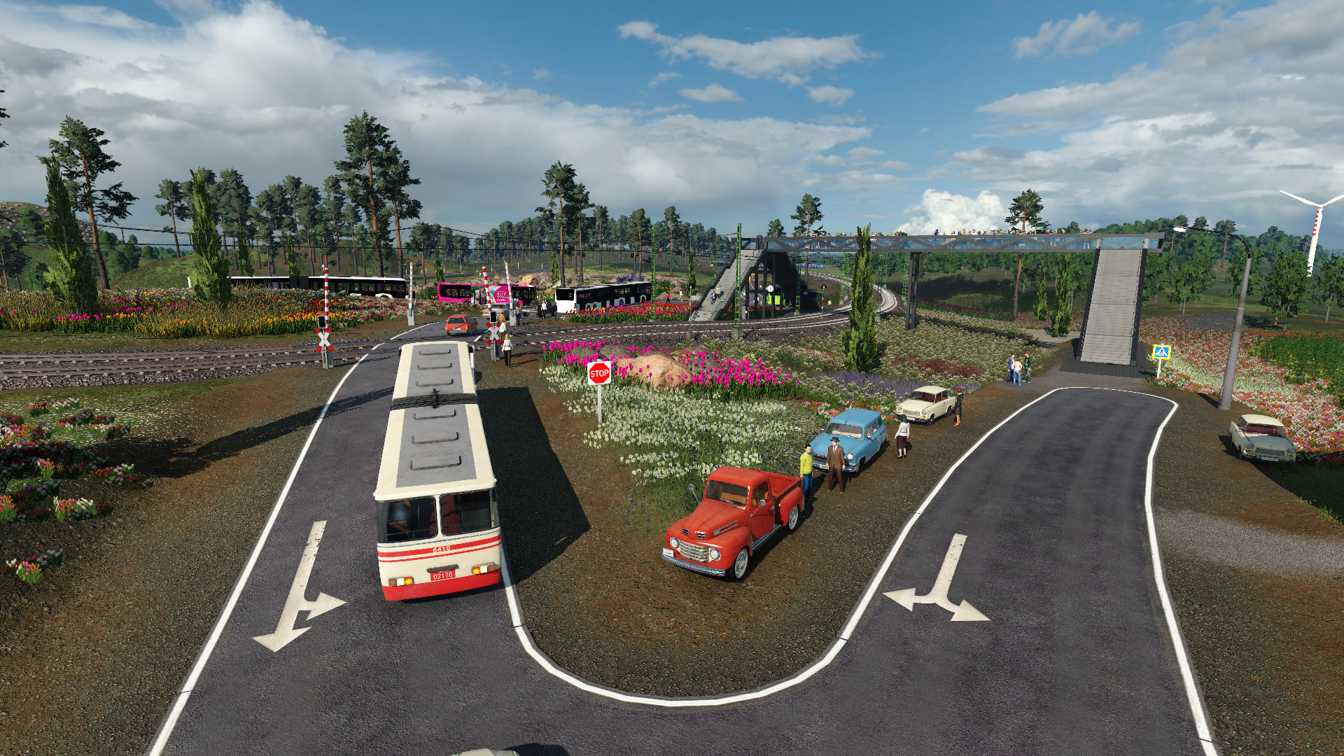 Trainspotting on the brigde