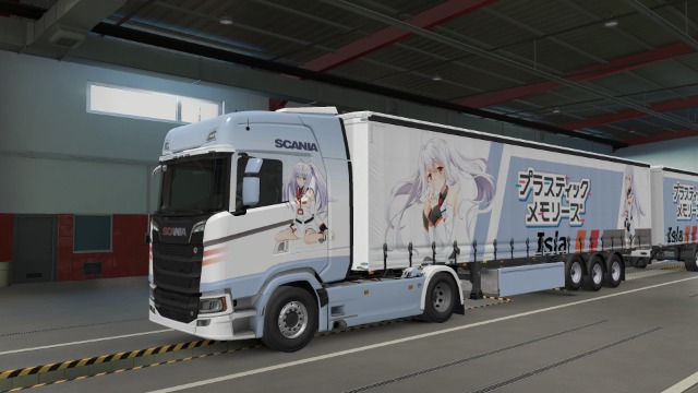 Isla - Plastic Memories skin fos Skania S