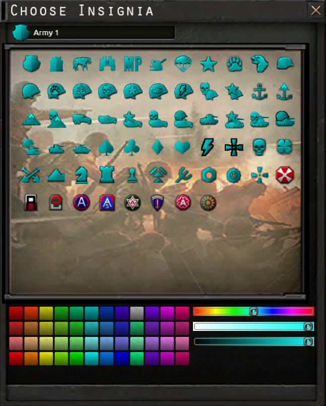 Larger Icon Selection Box with Extra Colors