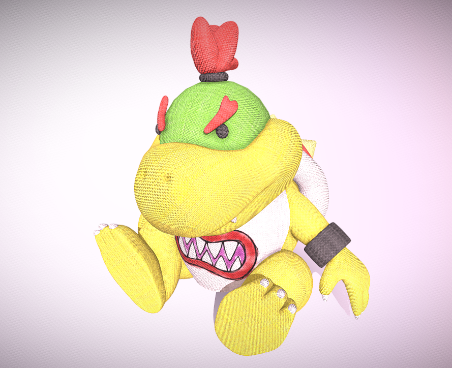 bowser jr plush