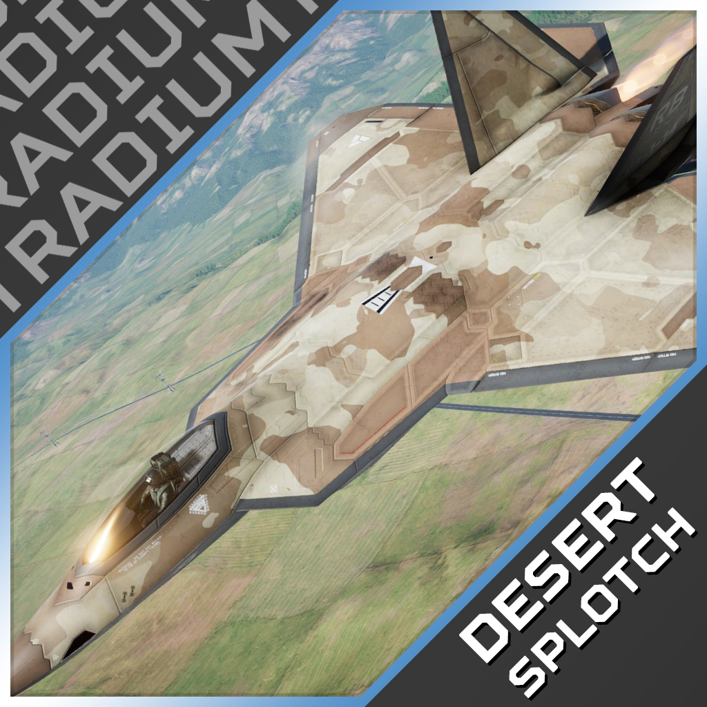 Desert Splotch - Strike Raptor preview