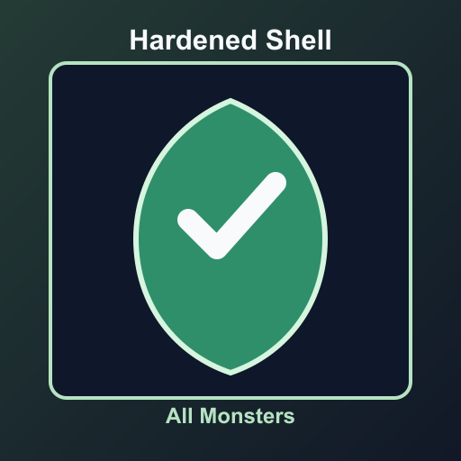 All Monsters Hardened Shell
