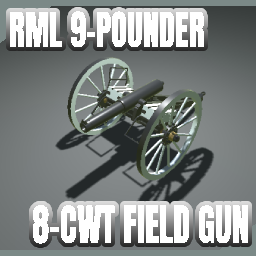 RML 9-Pounder 8-cwt Field Gun (COMMISSION)