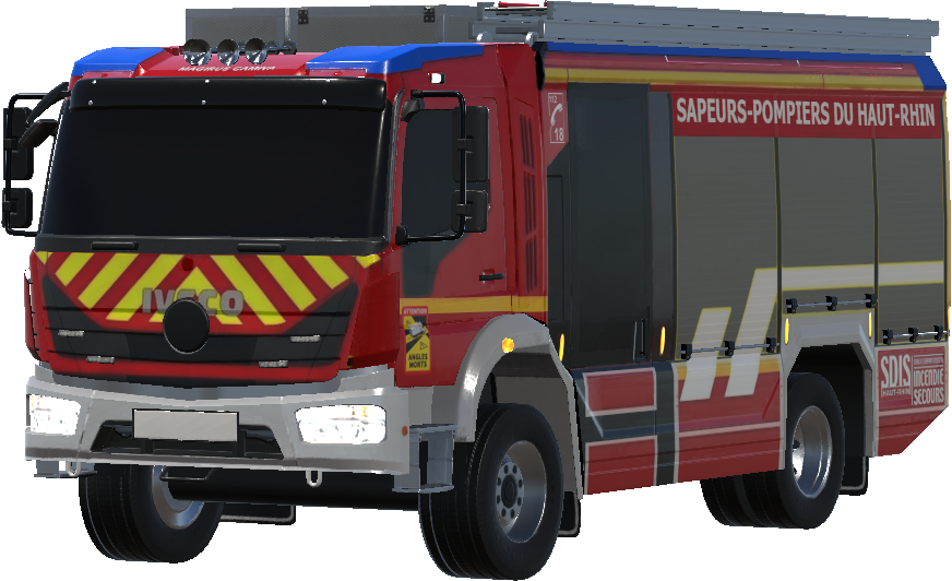Sapeurs-Pompiers SDIS 68 V2 Haut-Rhin Alsace France